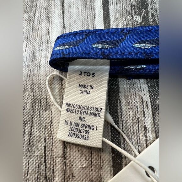 Janie and Jack Blue Whale Bow Tie 2 to 5 years NWT - Picture 5 of 7